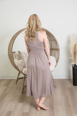Essentials Dress - Mocha