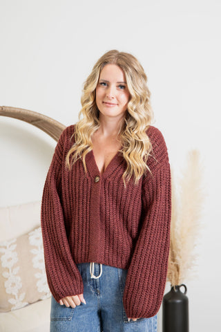{ Room 34 } Cinnamon Cardigan