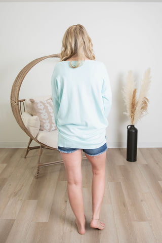 Sophie Softie Sweater - Sky Blue