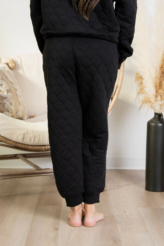 Cozy Quilted Joggers