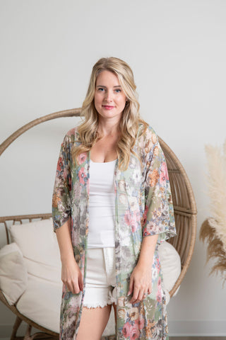 Welcoming Romance Kimono
