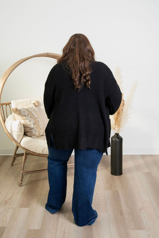 DOOR CRASHER! Charlie Cardigan - Black
