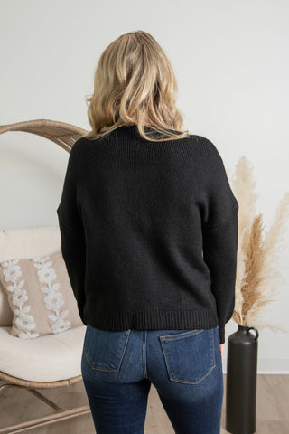 Dare to Be Sweater - Black