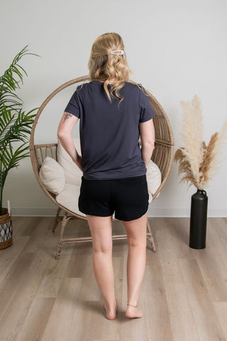 Essentials Tee - Coal
