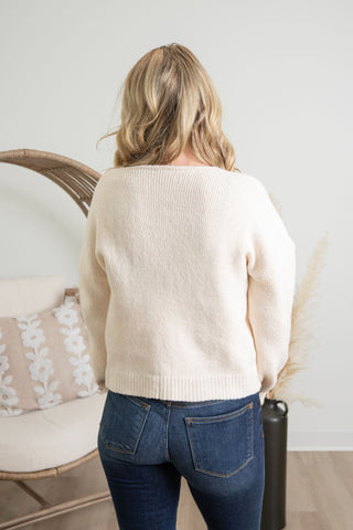 Dare to Be Sweater - Cream