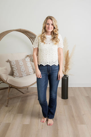 { DEX } Crochet Top