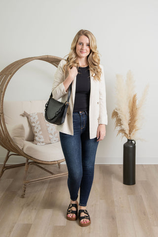 { Room 34 } Linen Blazer