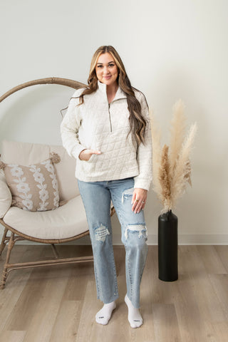 Quilted Cutie HalfZip