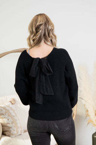 Sweetly Does It Sweater - Black *NEW*
