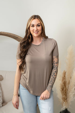 Essentials Tee - Mocha