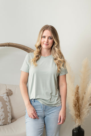 Essentials Tee - Sage