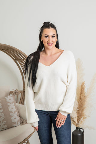 Sweetly Does It Sweater - Cream