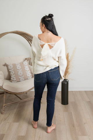 Sweetly Does It Sweater - Cream