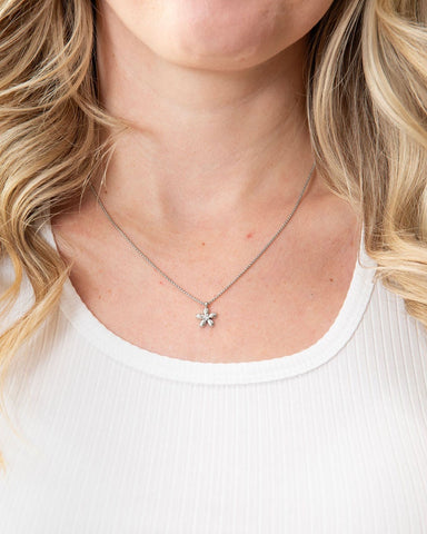 Floral Spark Necklace