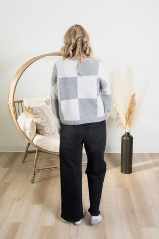 { DEX } Colorblock Sweater