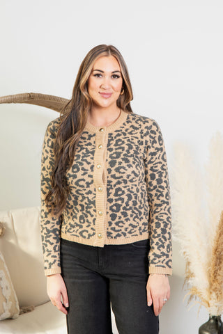 { DEX } Wild Love Cardigan