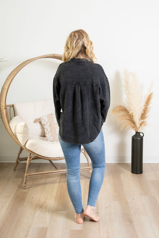 { DEX } Knit Denim Jacket