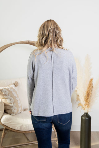 DOOR CRASHER! Elodie Top - Grey