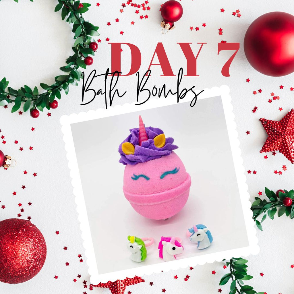 ~ DAY 7 - Unicorn Surprise Bath Bomb ~
