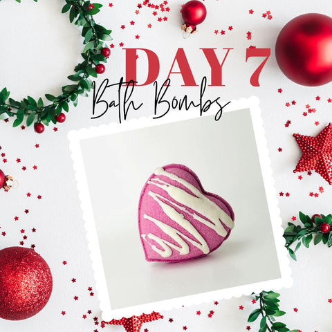 ~ DAY 7 - Black Cherry Merlot Bath Bomb ~