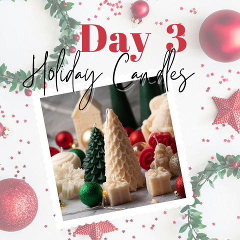 ~ DAY 3 ~ Holiday Tree Candle