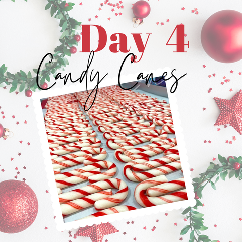 ~ DAY 4 ~ Jumbo Candy Canes