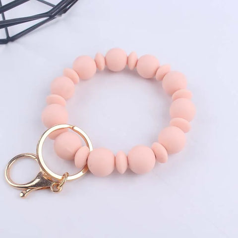 Large silicone sales key ring