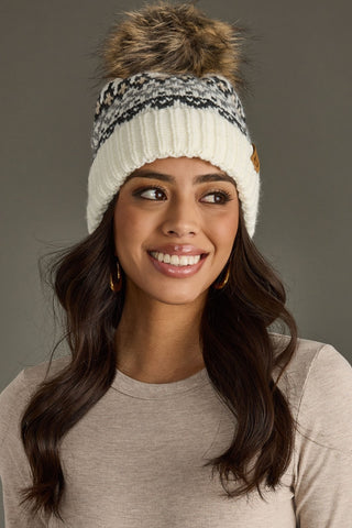 Glacier Knit Toque - Cream