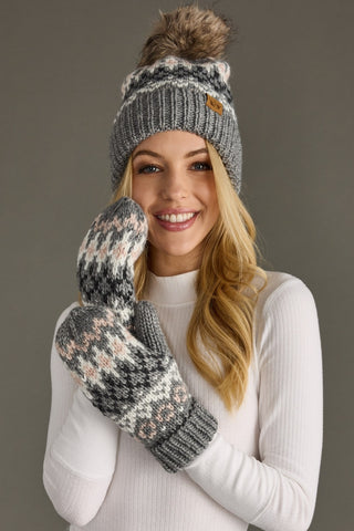Glacier Knit Toque - Grey