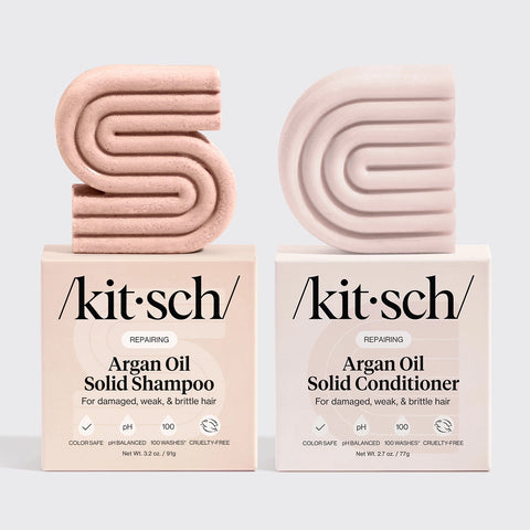 KITSCH | Repairing Argan oil Shampoo & Conditioner Bar