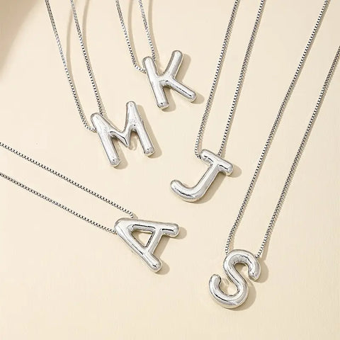 ~ Day 7 ~ Initial Necklace - Gold or Silver