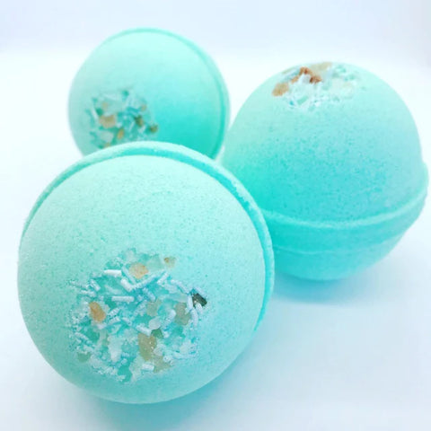 ~ DAY 7 - Eucalyptus + Spearmint Bath Bomb ~