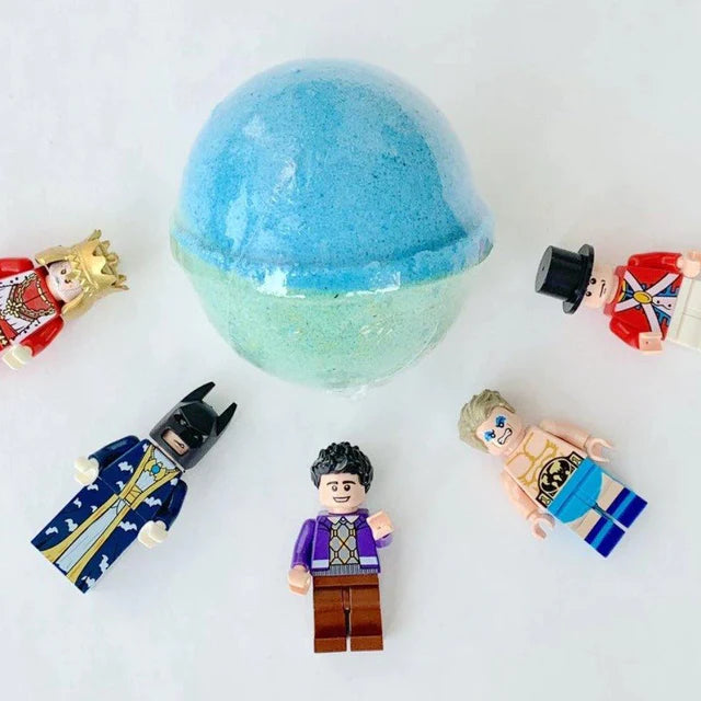 ~ DAY 7 -Lego Mini Figure Surprise Bath Bomb ~