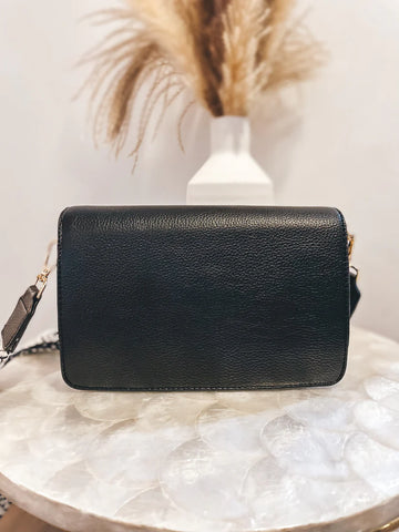 Noah Crossbody Bag - Black
