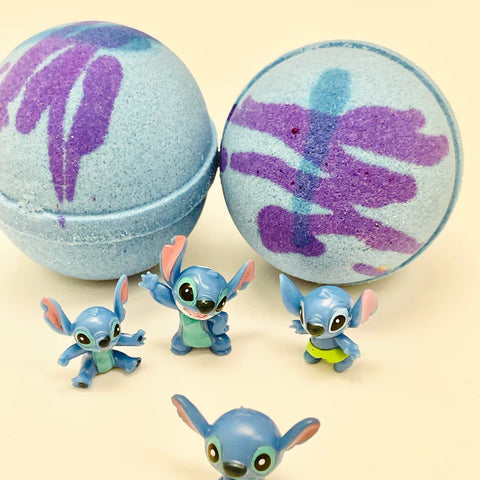 ~ DAY 2 ~ Stitch Toy Surprise Bath Bomb