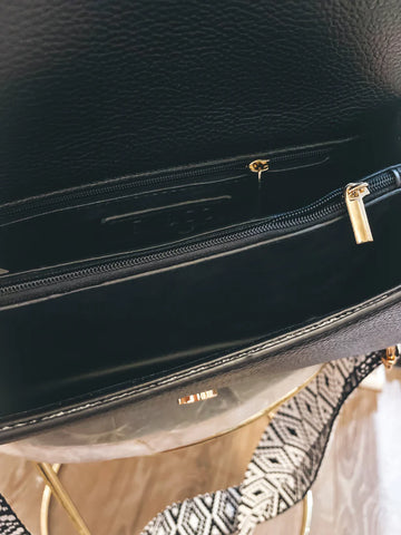 Noah Crossbody Bag - Black
