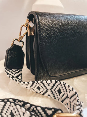 Noah Crossbody Bag - Black