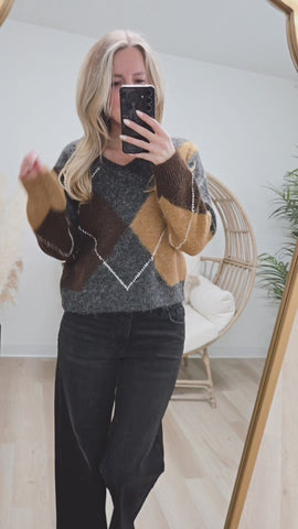 { Room 34 } Patterned Sweater