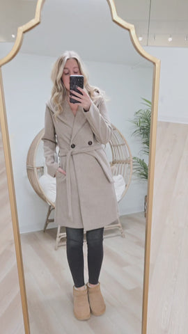 { Room 34 } Hooded Coat
