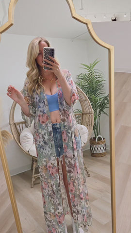 Welcoming Romance Kimono