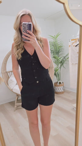 Just Casual Linen Vest