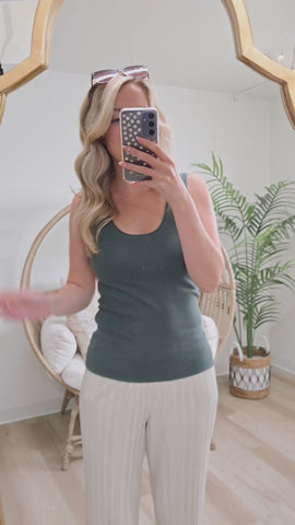 Becky Tank Top - Teal