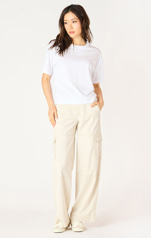 { DEX } Boxy Tee - White