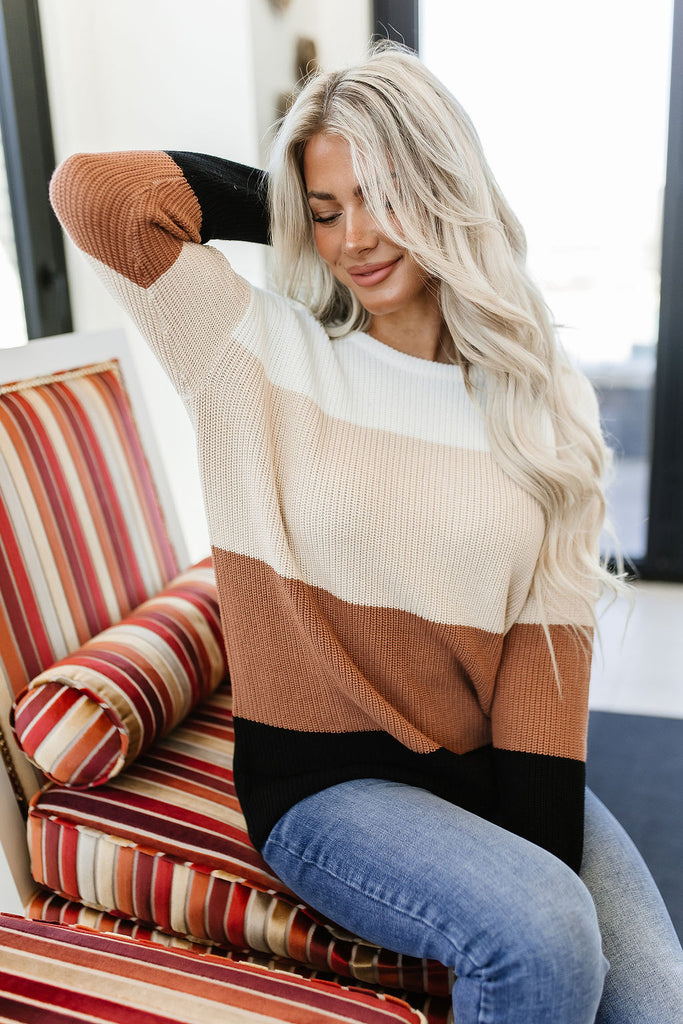 *Ampersand* Paige Sweater - Fawn
