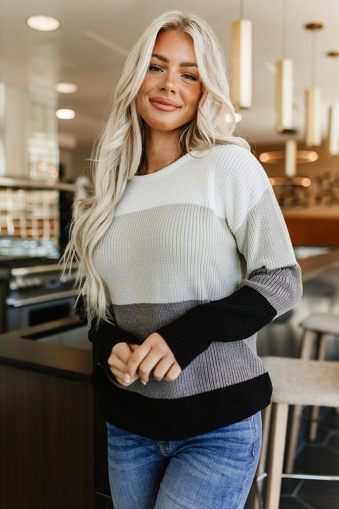 *Ampersand* Paige Sweater - Slate