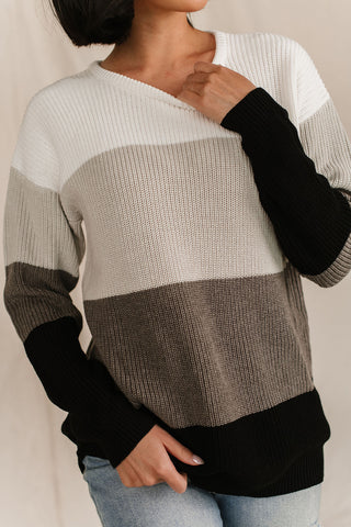*Ampersand* Paige Sweater - Slate