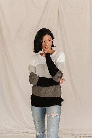 *Ampersand* Paige Sweater - Slate