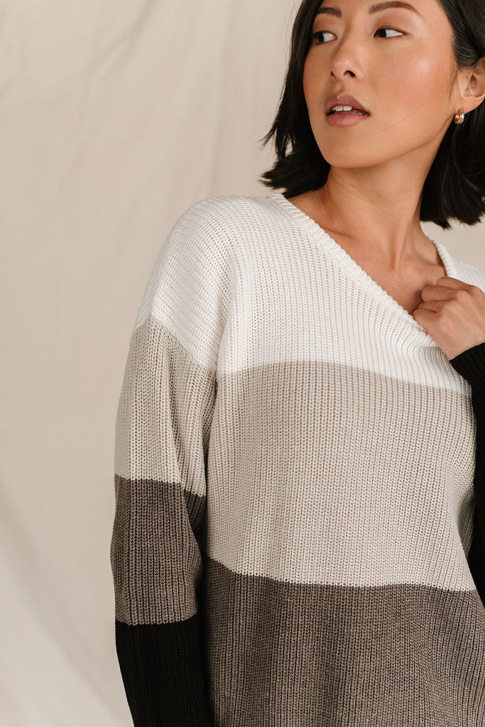 *Ampersand* Paige Sweater - Slate