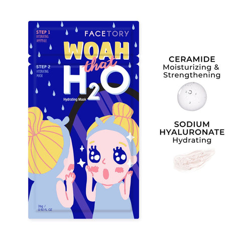 FaceTory | Woah That H20 Hydrating Sheet Mask