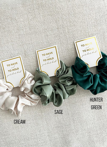 Classic Silk Scrunchie